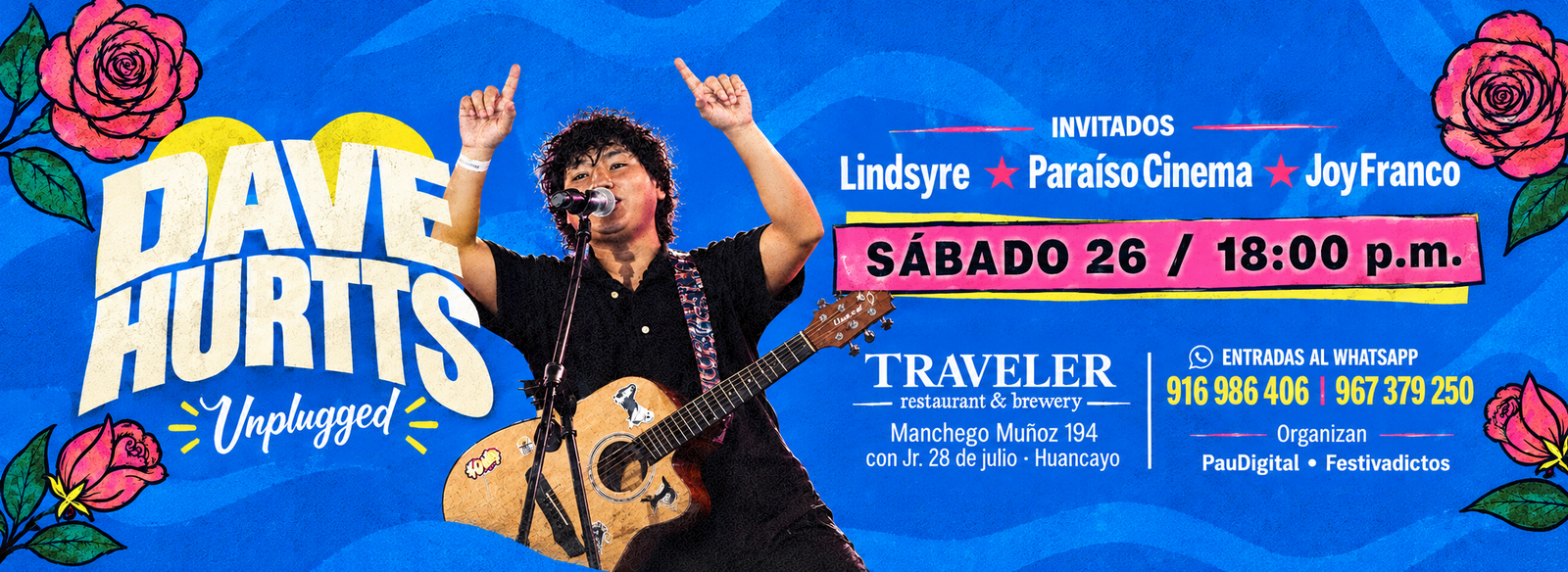 DAVE HURTTS EN HUANCAYO