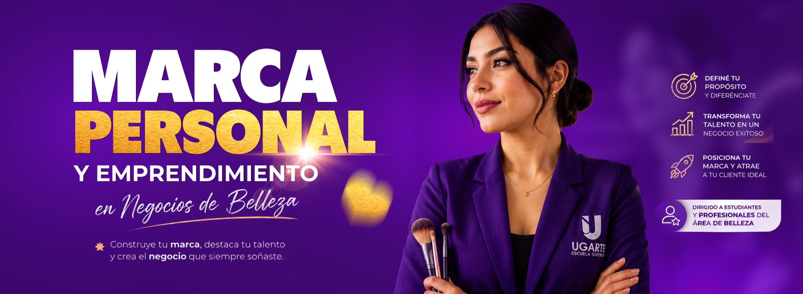 MASTERCLASS MARCA PERSONAL Y EMPRENDIMIENTOS EN NEGOCIOS DE BELLEZA