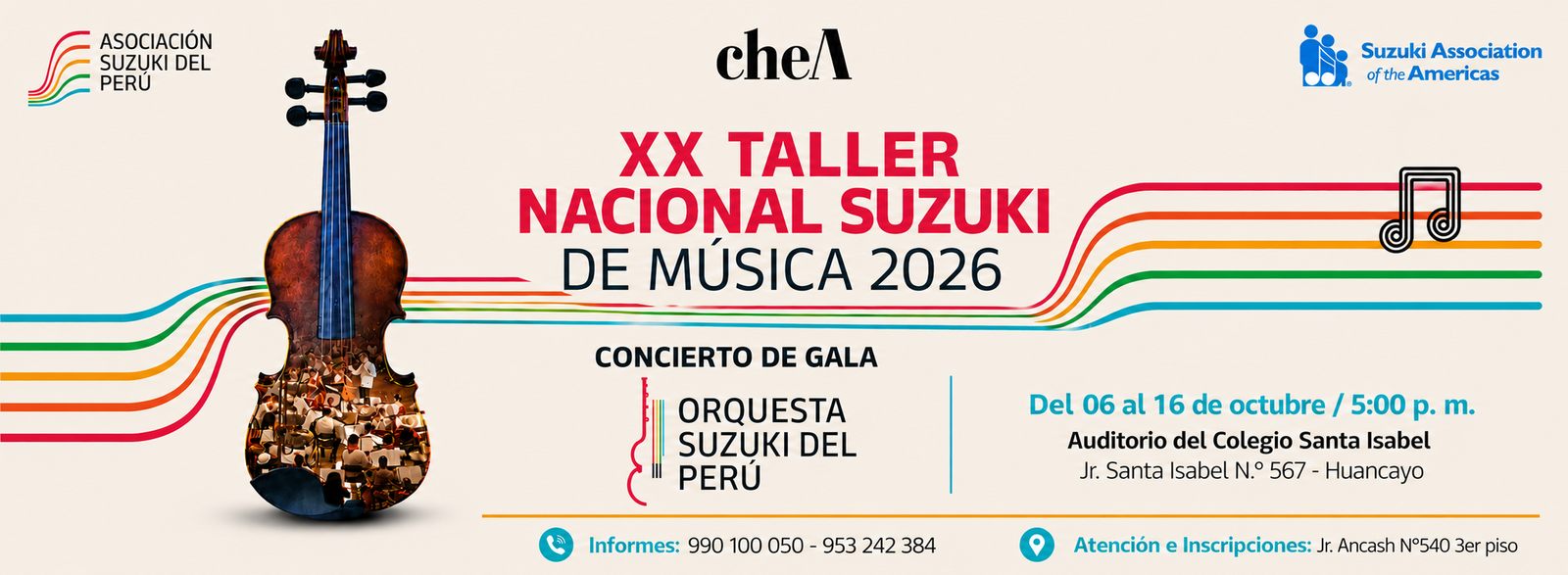 XX TALLER NACIONAL SUZUKI 2026